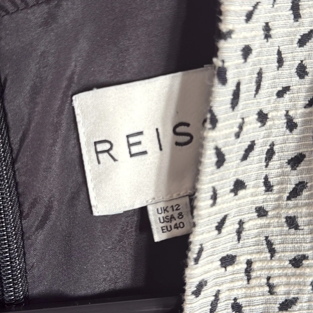 REISS Jeanette jacquard romper - Picture 5 of 8